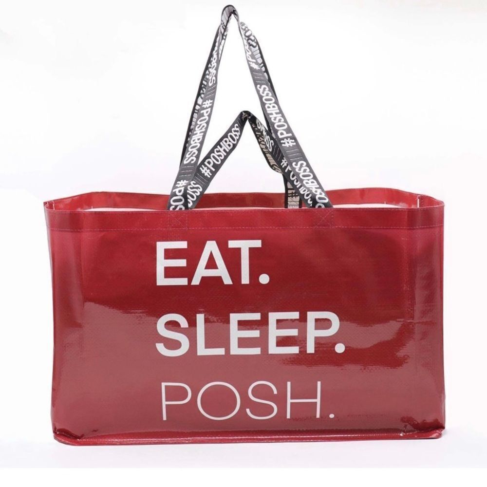Oversized Double-Handle Tote - Picture 6 of 8